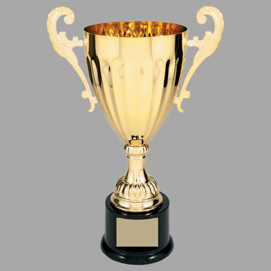 12" 303 Series Metal Cup Trophy – item CMC303G