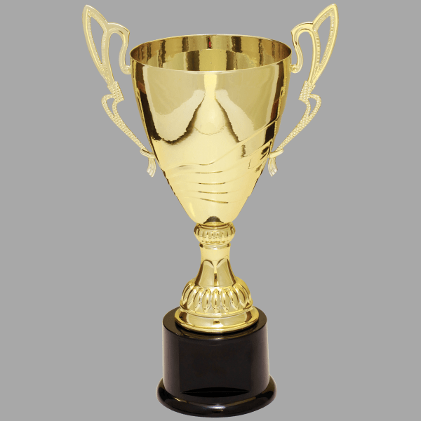 12" 320 Series Metal Cup Trophy – item CMC320G