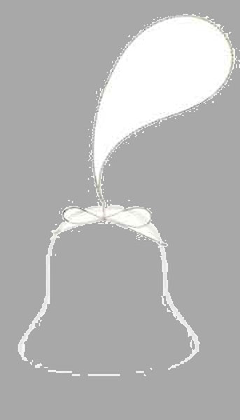 2.75" Crystal Bell Ornament – item CRY1402