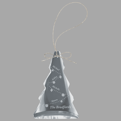 3" Crystal Tree Ornament – item CRY1403 image 2