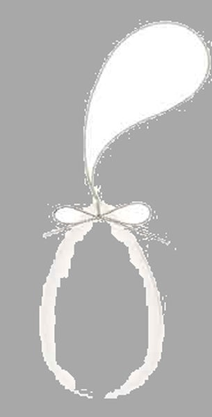 3" Crystal Teardrop Ornament – item CRY1418