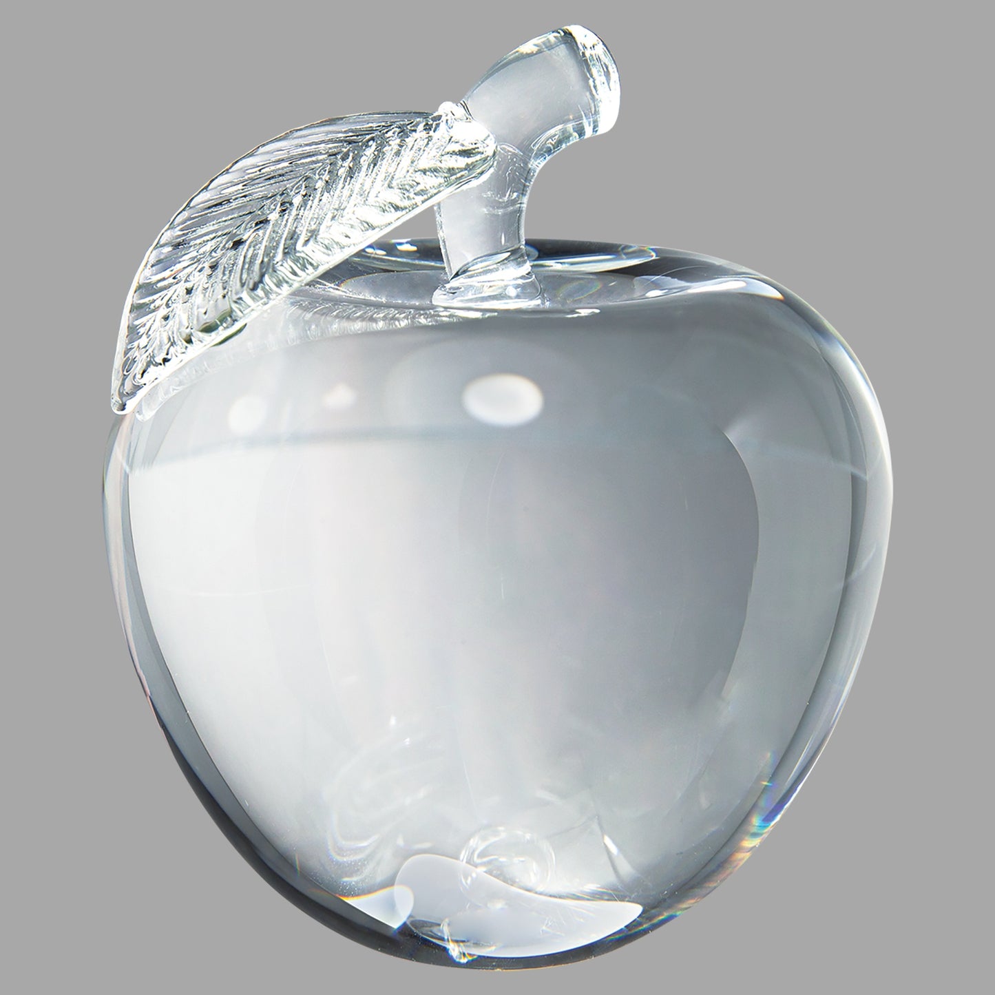 4" Crystal 3D Apple Award – item CRY1457S image 3