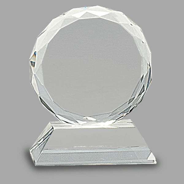 3" Crystal Round – item CRY250