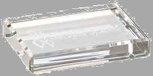 4" x 3" Crystal Rect. Paperweight – item CRY3616