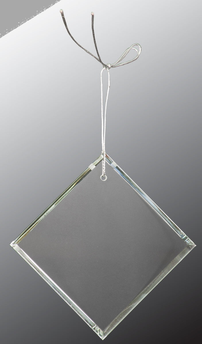 3" Crystal Diamond Ornament – item CRY3627 image 4