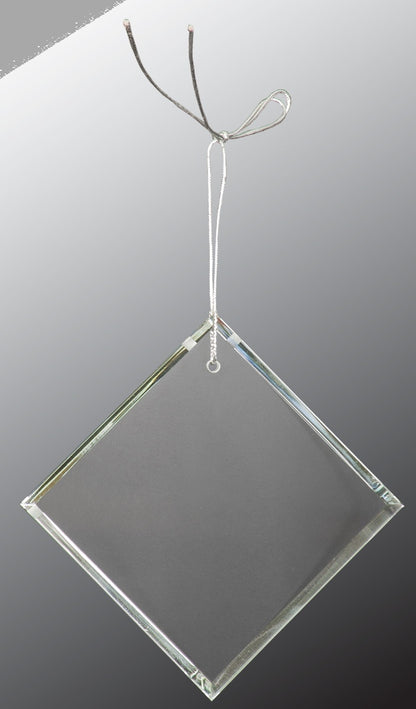 3" Crystal Diamond Ornament – item CRY3627 image 4