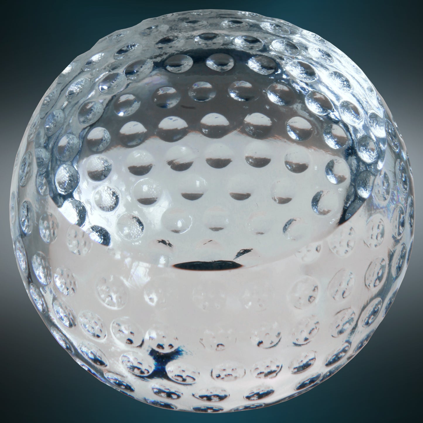 3.125" Crystal Golf Ball Paperweight – item CRY7107M image 6