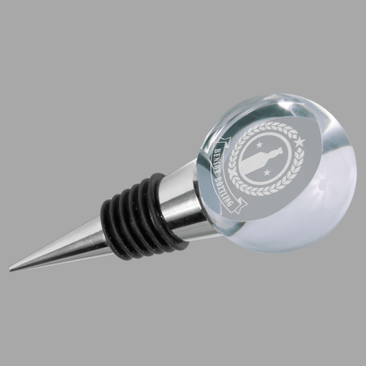 3-0.875" Crystal Wine Stopper Award – item CRY7202