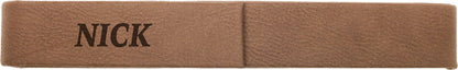 6.5" x 1" Leatherette Pen Case – item CS109