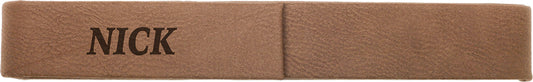 6.5" x 1" Leatherette Pen Case – item CS109