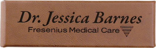 6.5" x 2" Leatherette Pen Case – item CS111
