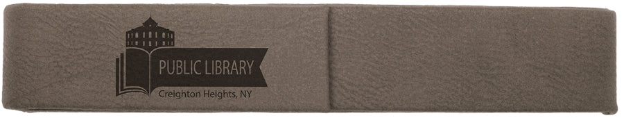 6.5" x 1" Leatherette Pen Case – item CS116