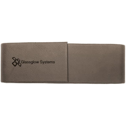 6.5" x 2" Leatherette Pen Case – item CS117 image 2