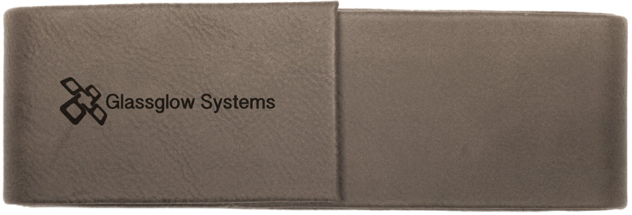 6.5" x 2" Leatherette Pen Case – item CS117