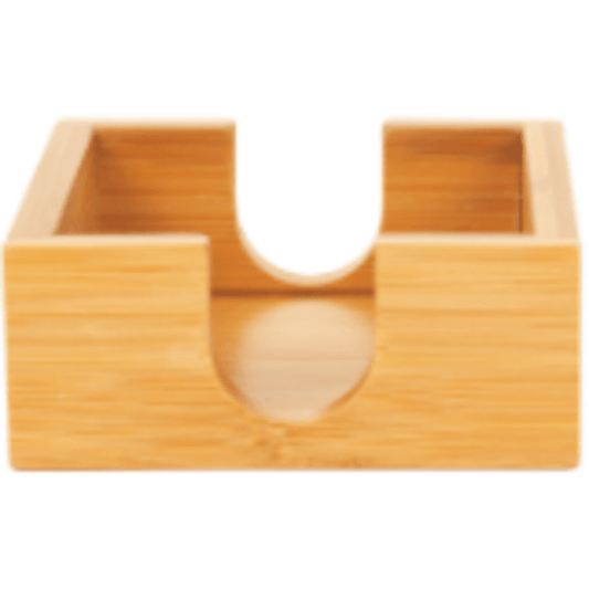 4" x 4" Bamboo Coaster Holder – item CST02