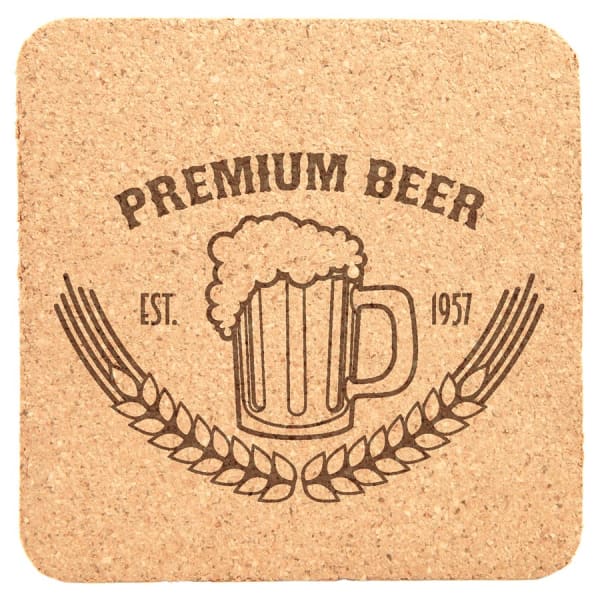 4" x 4" Square Coaster – item CST42