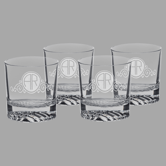 4-Piece 9 oz. Round Rocks Glasses Set – item DG401S