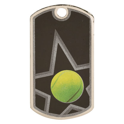 1.125" Soccer Sport Dog Tag – item DT109