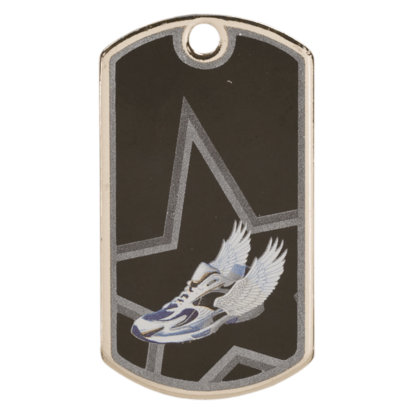 1.125" Soccer Sport Dog Tag – item DT110