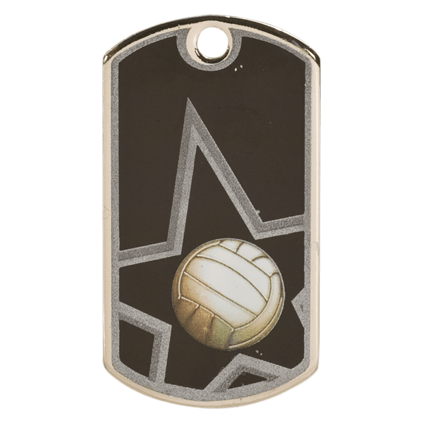 1.125" Soccer Sport Dog Tag – item DT111