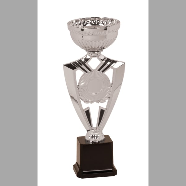 75" Silver Ribbon Holder Easy Cup Trophy – item EC202S