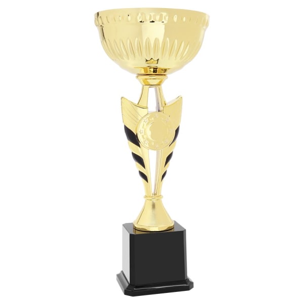 15.25" Gold Winged Easy Cup Trophy – item EC404G