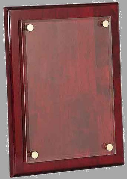 9" x 12" Rosewood Piano Floating Acrylic Plaque – item FPA1912
