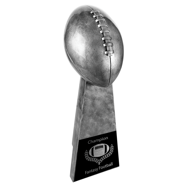 10.25" Antique Football Resin Award – item FTB201
