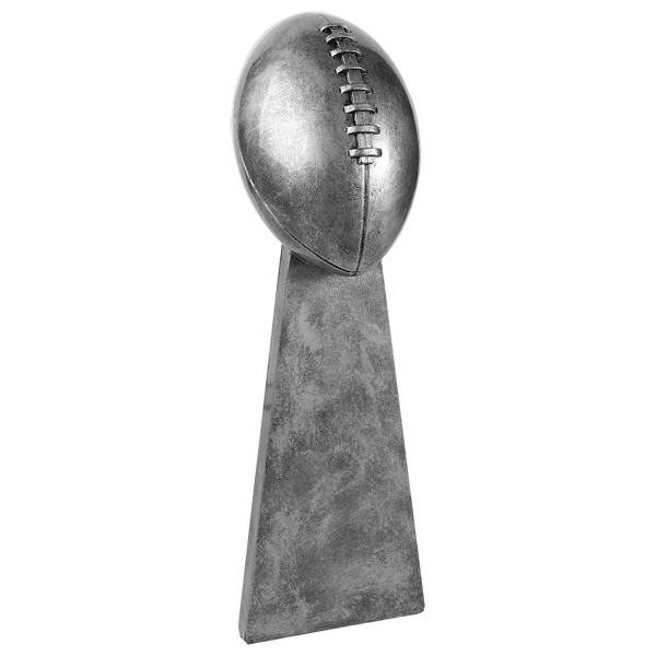 15" Antique Football Resin Award – item FTB202
