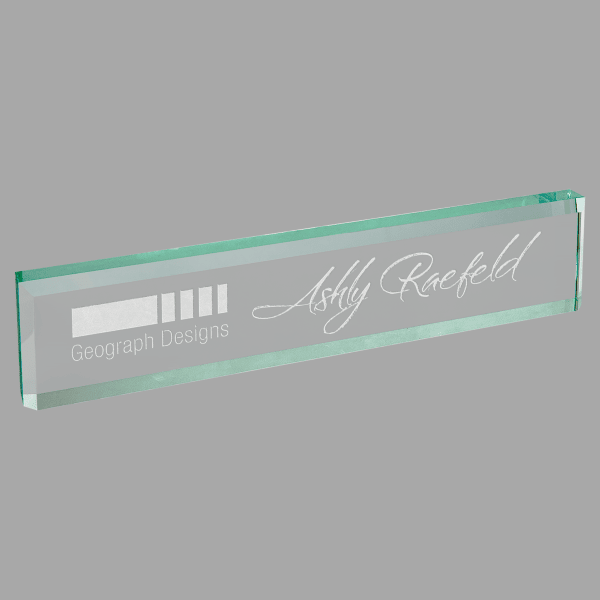 Jade Glass Desk Wedges – item GDW10J image 3