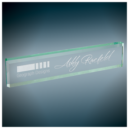 Jade Glass Desk Wedges – item GDW10J