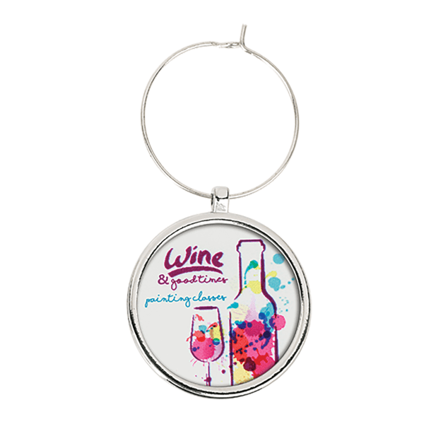 Wine Glass Charm 1" Insert Holder – item GFT006