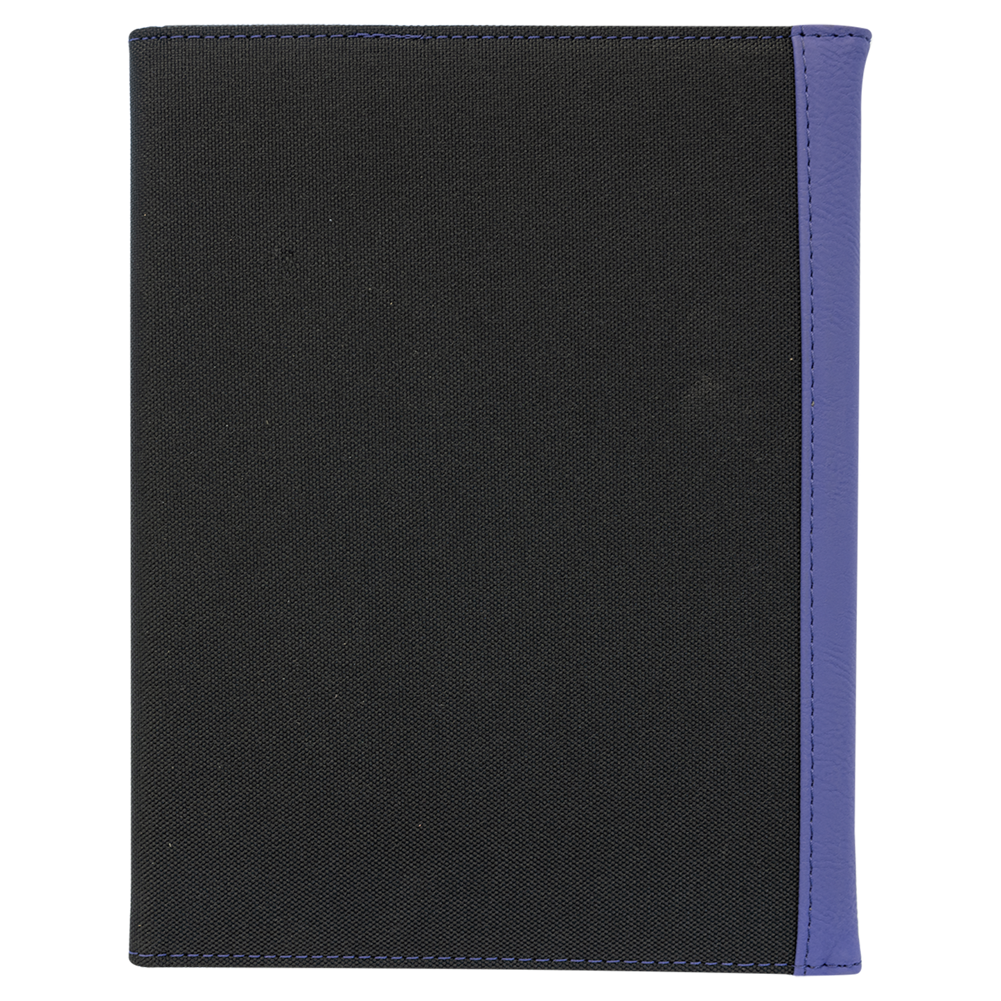 7" x 9" Purple/Black Canvas Leatherette Portfolio – item GFT1213 image 3