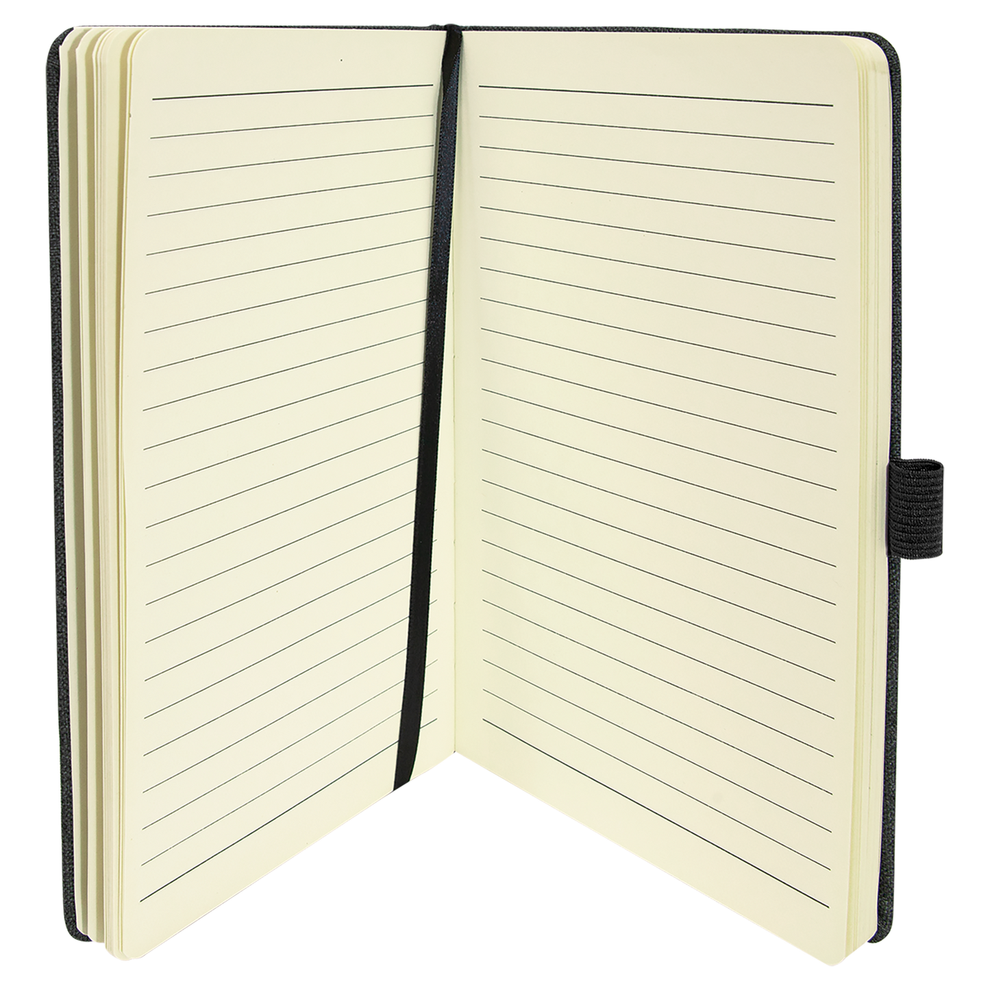 5.25" x 8.25" Gray Leatherette Journal Cell/Card Slot – item GFT1225 image 5