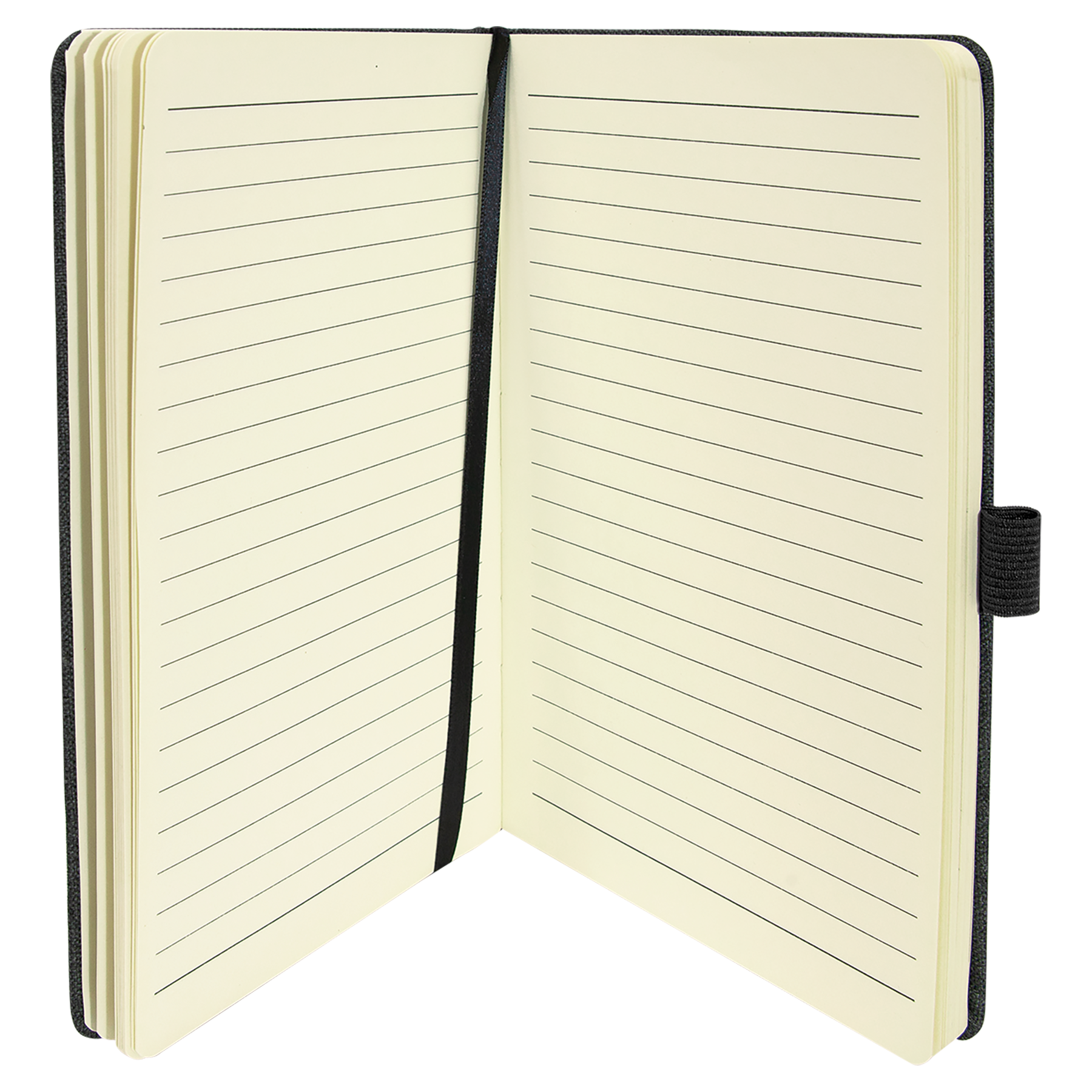 5.25" x 8.25" Gray Leatherette Journal Cell/Card Slot – item GFT1225 image 5