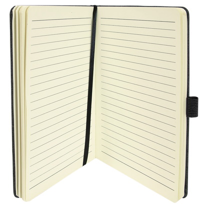 5.25" x 8.25" Gray Leatherette Journal Cell/Card Slot – item GFT1225 image 5