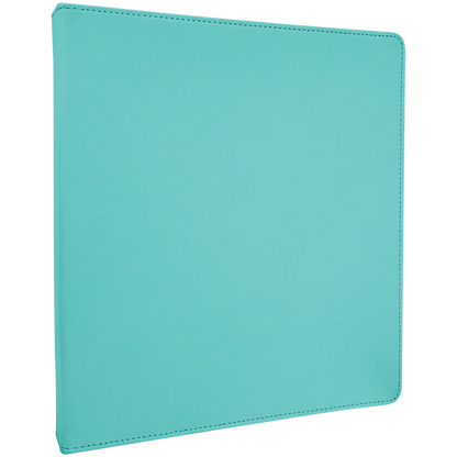 10.5" x 11.5" Teal Leatherette Binder – item GFT1255 image 3