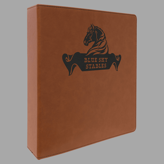 Rawhide Leatherette 2 Inch Slant D Binder – item GFT1342