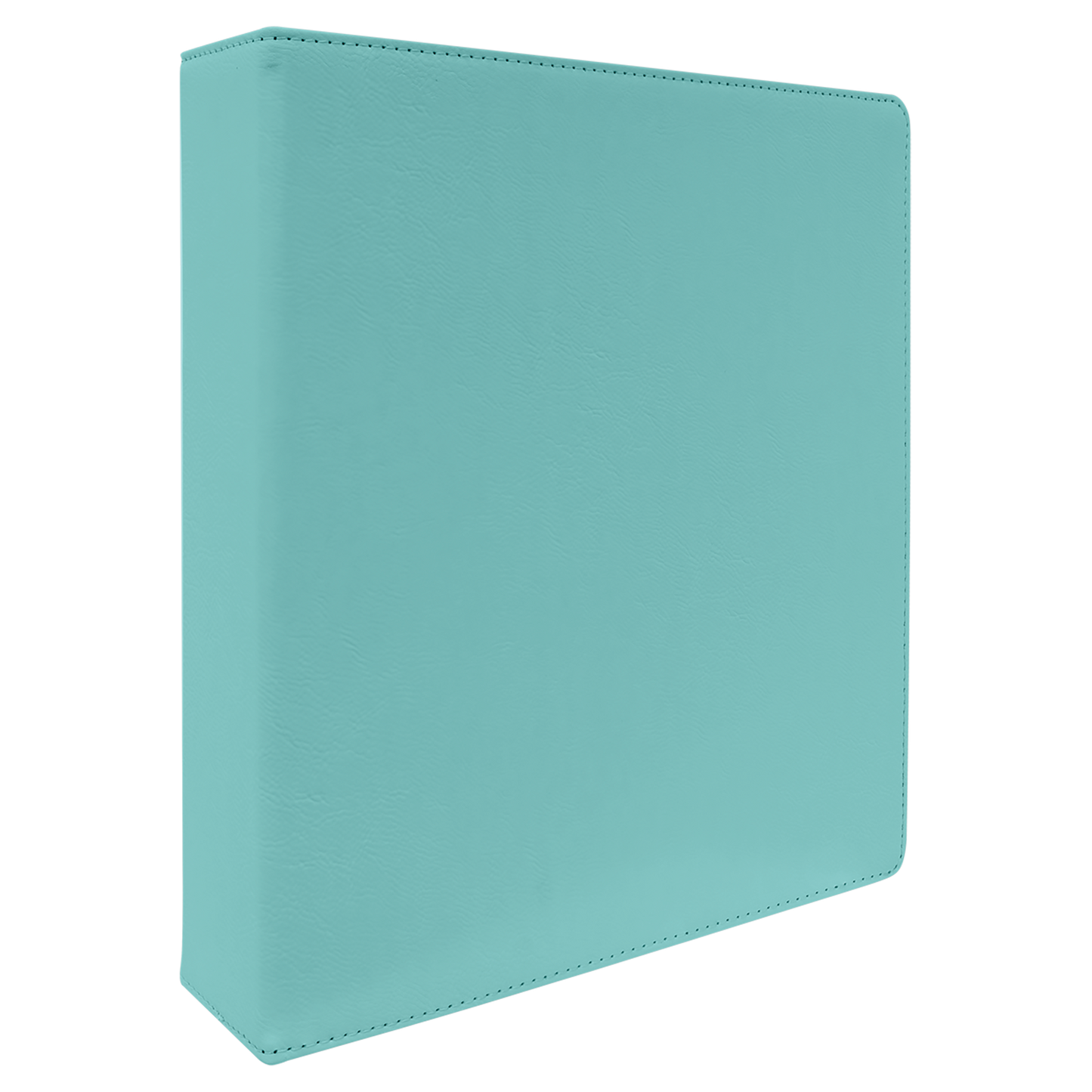 11" x 11.5" Teal Leatherette Binder – item GFT1345 image 4