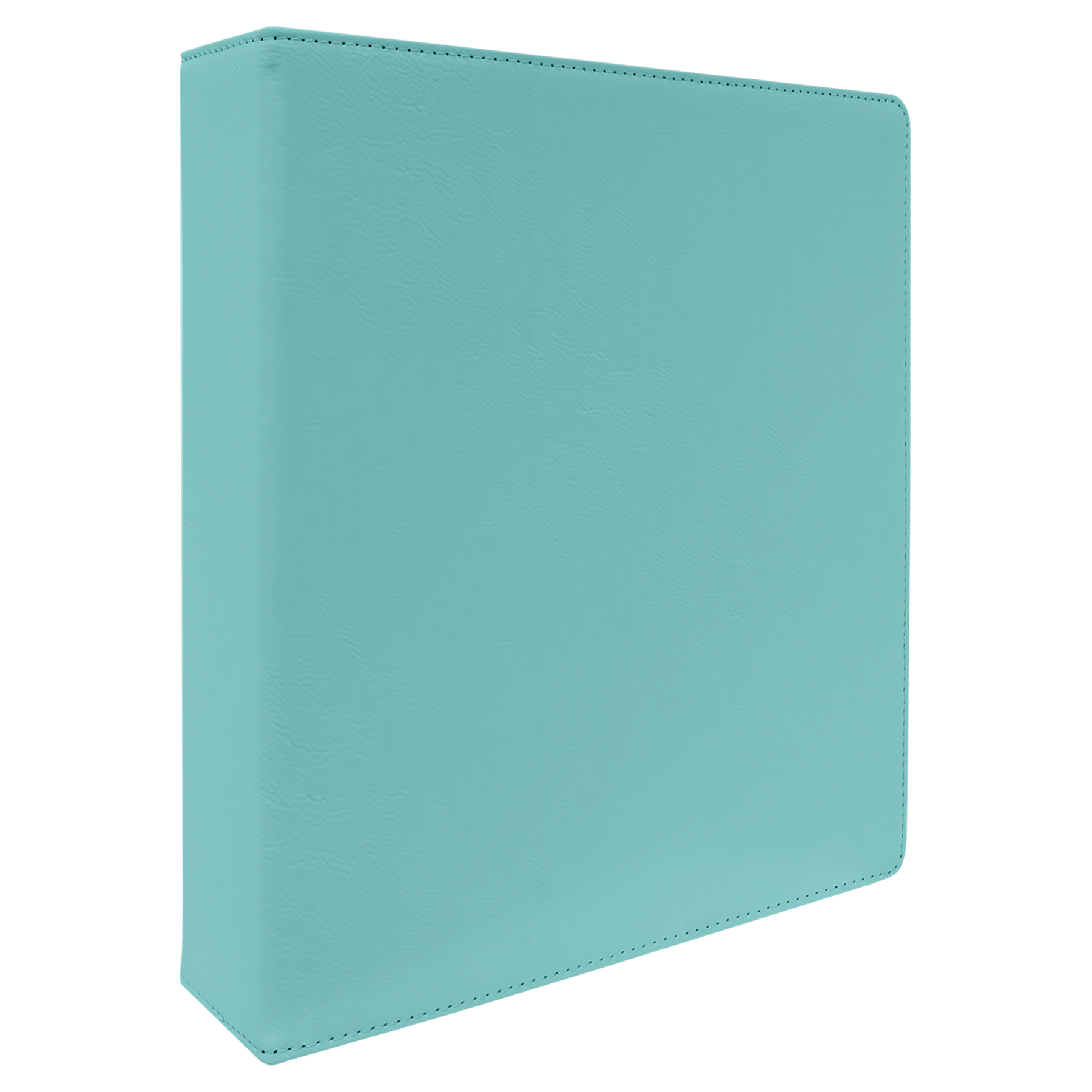 11" x 11.5" Teal Leatherette Binder – item GFT1345 image 4