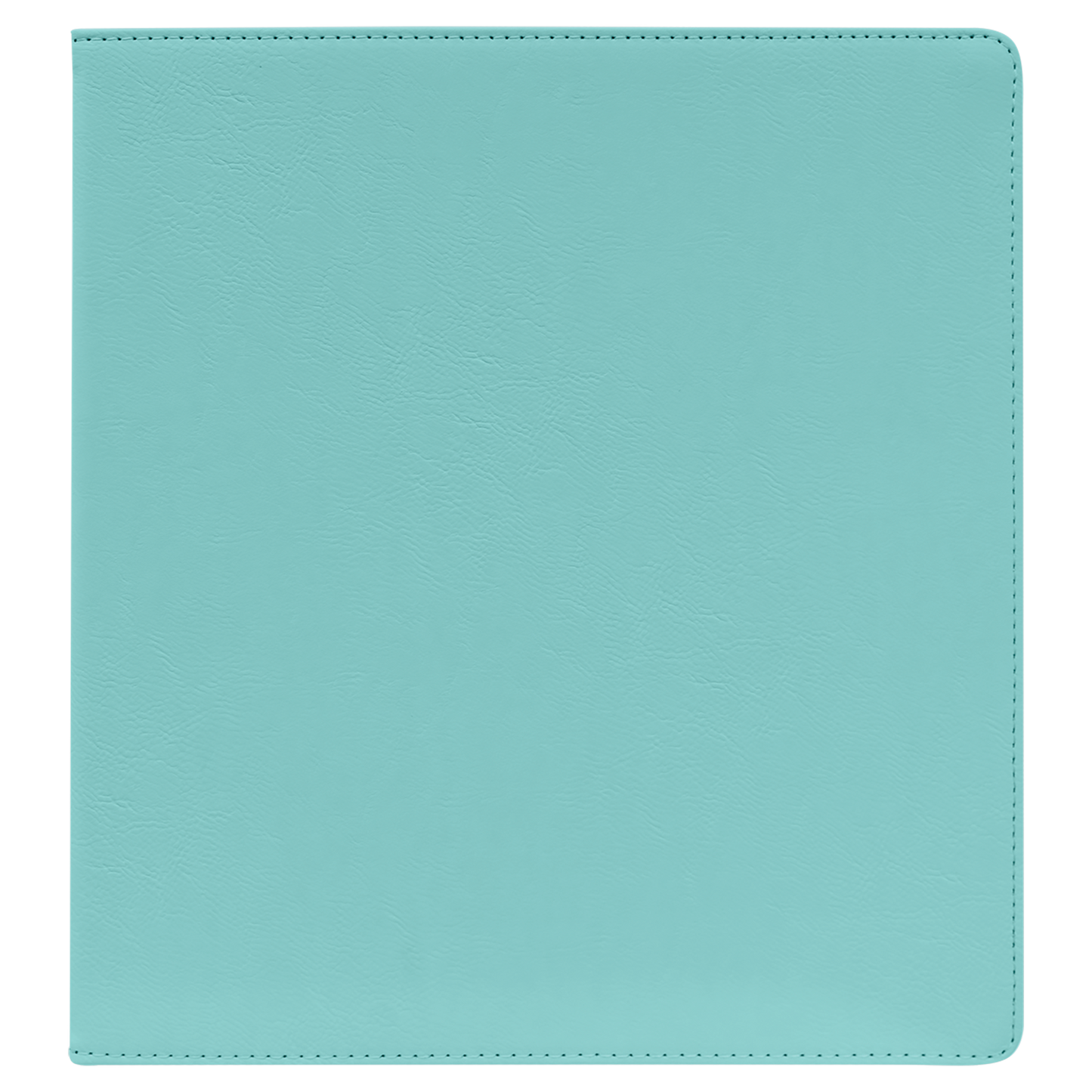 11" x 11.5" Teal Leatherette Binder – item GFT1345 image 5