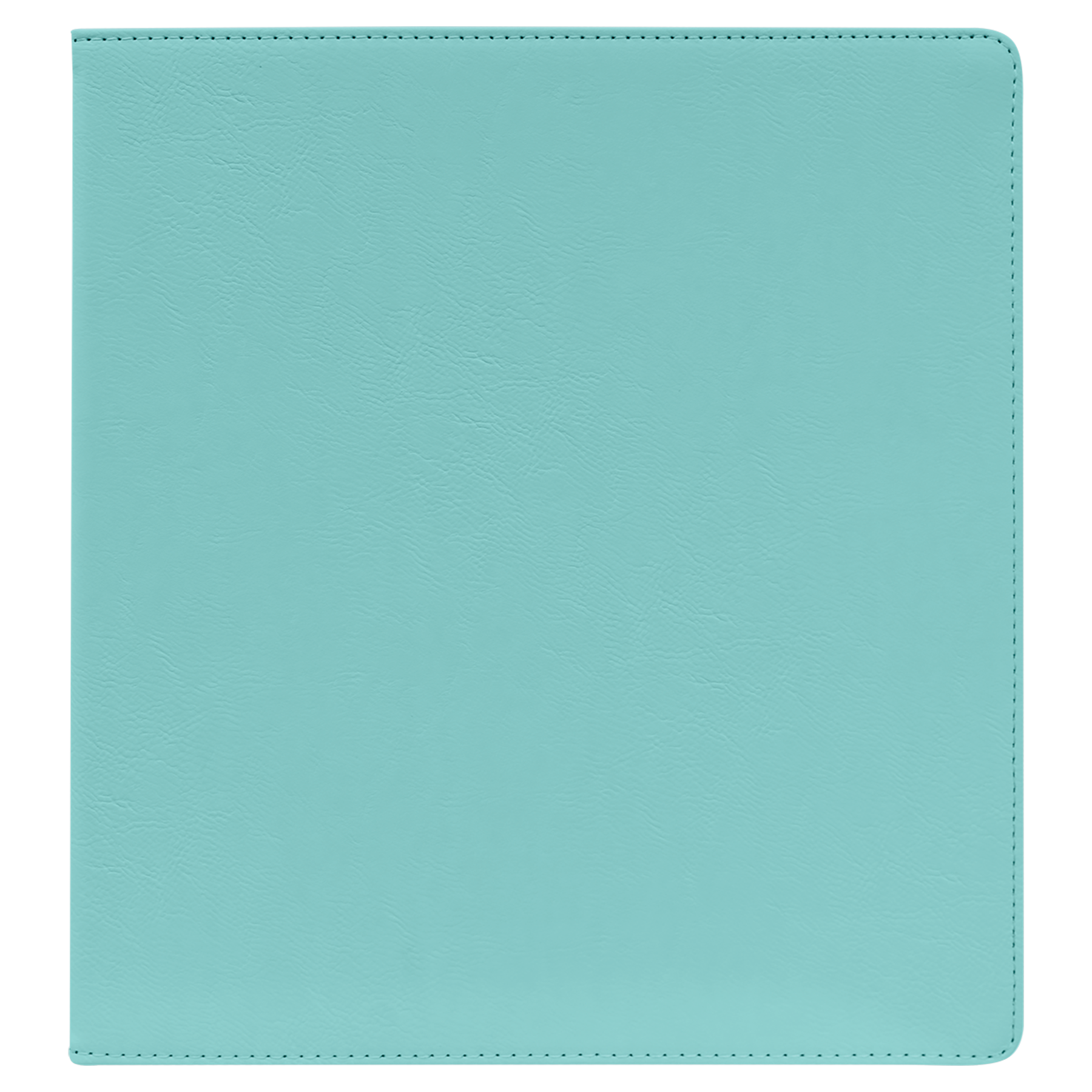 11" x 11.5" Teal Leatherette Binder – item GFT1345 image 5