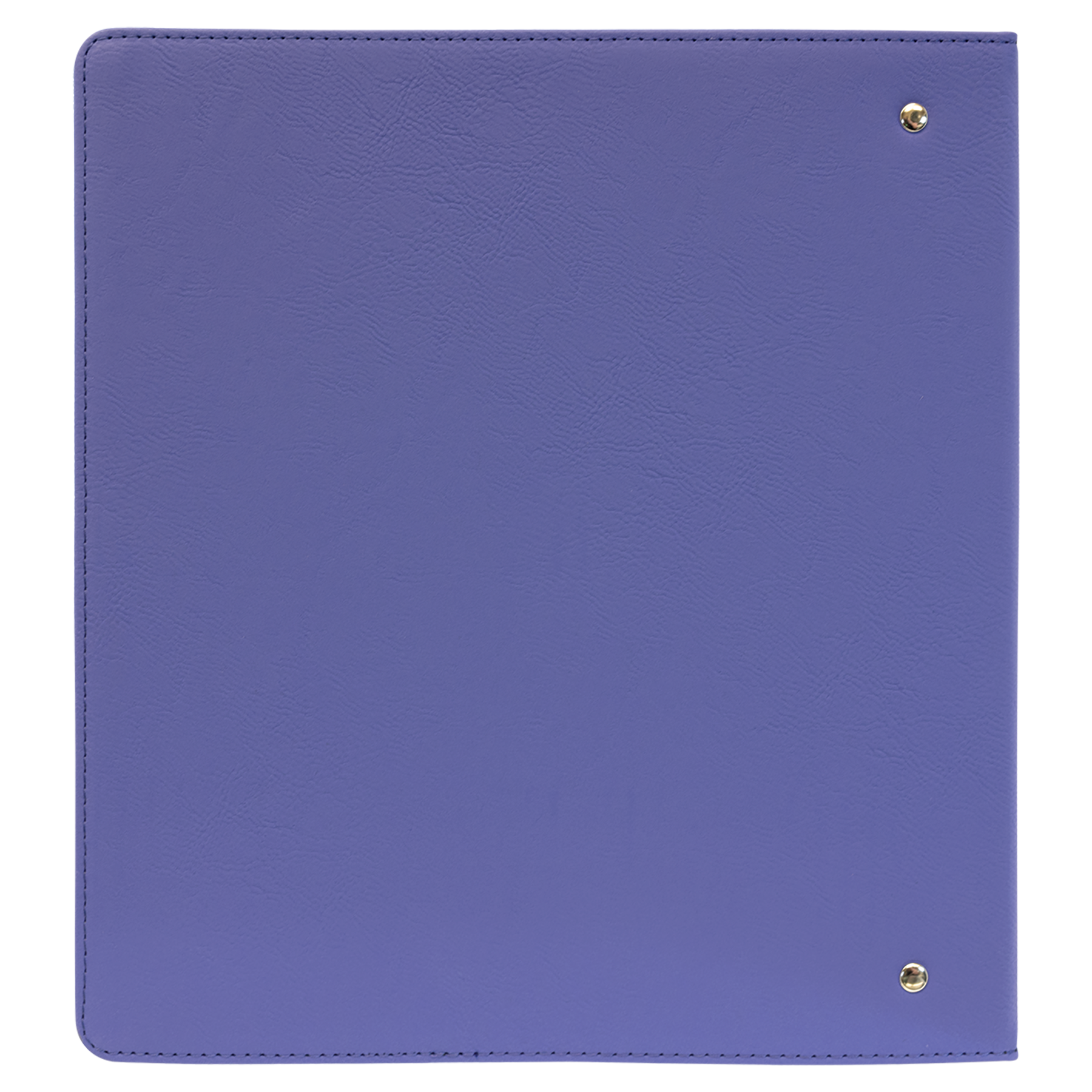 11" x 11.5" Purple/Black Leatherette Binder – item GFT1348 image 3