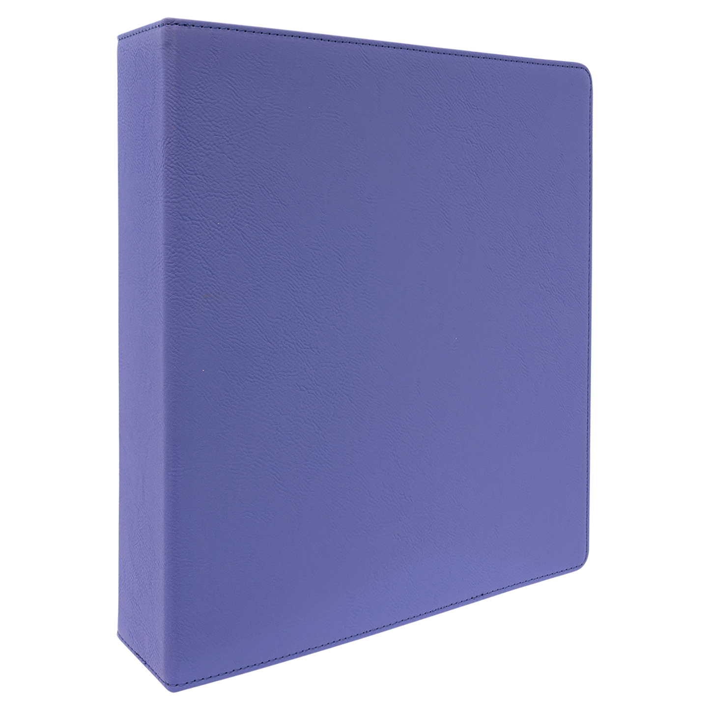 11" x 11.5" Purple/Black Leatherette Binder – item GFT1348 image 4