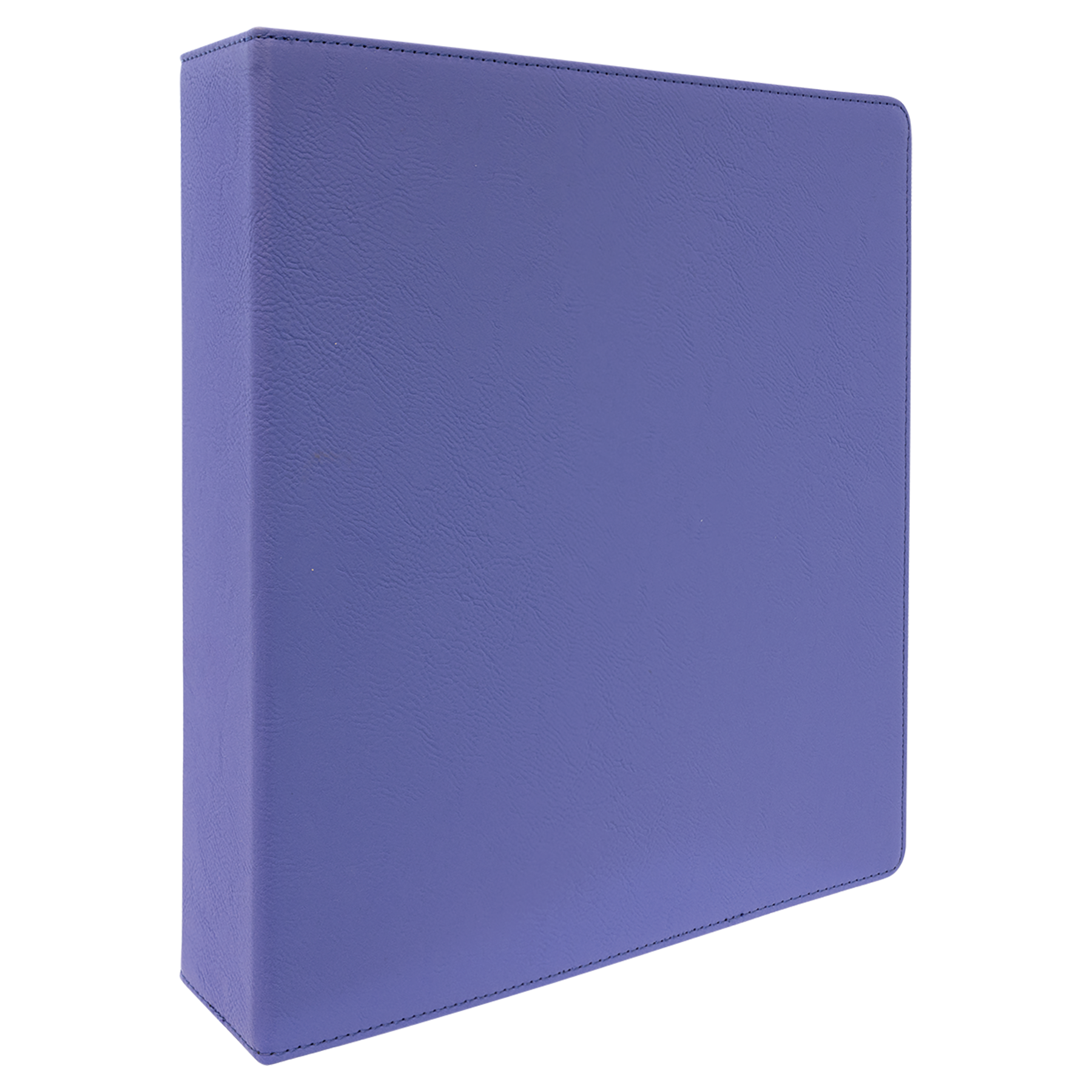 11" x 11.5" Purple/Black Leatherette Binder – item GFT1348 image 4