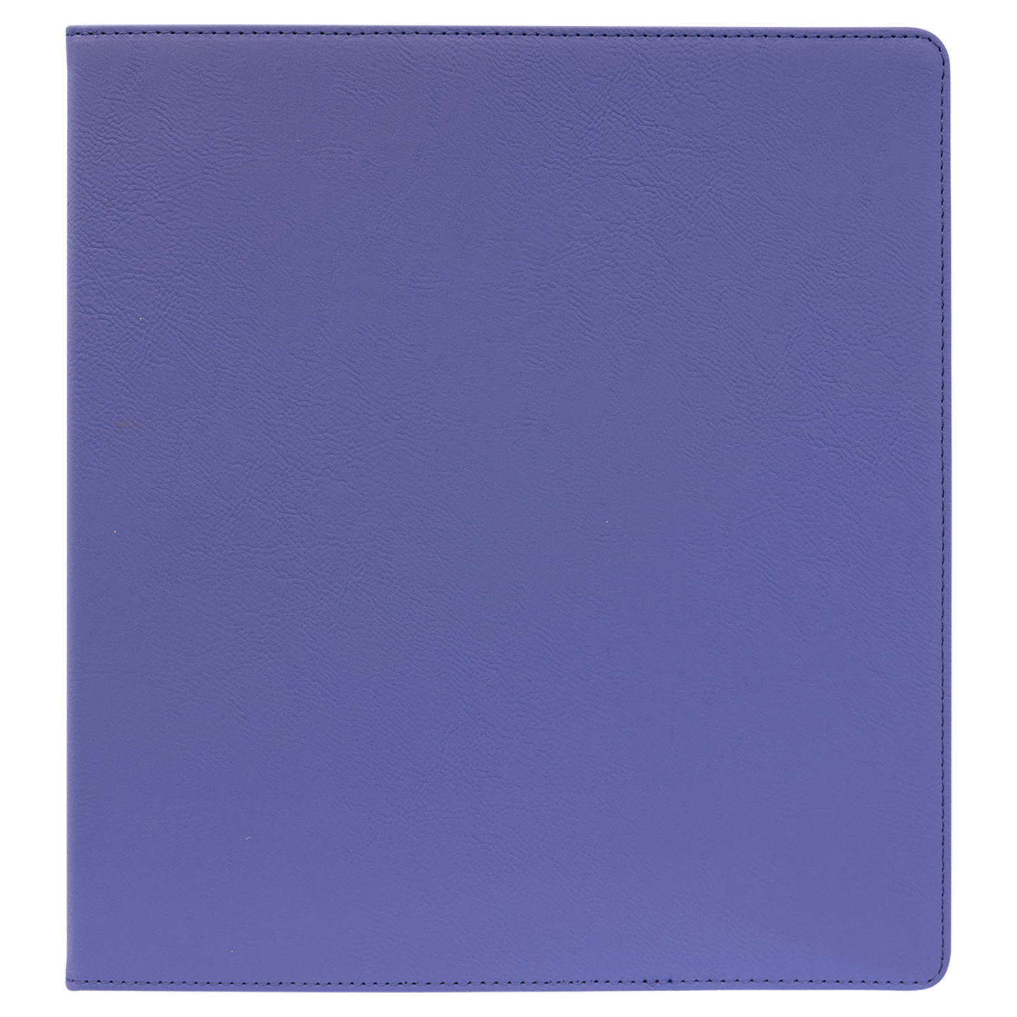 11" x 11.5" Purple/Black Leatherette Binder – item GFT1348 image 5