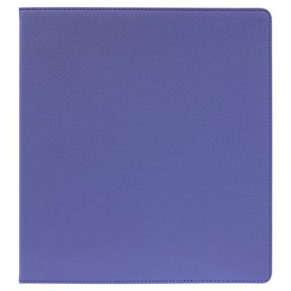 11" x 11.5" Purple/Black Leatherette Binder – item GFT1348 image 5