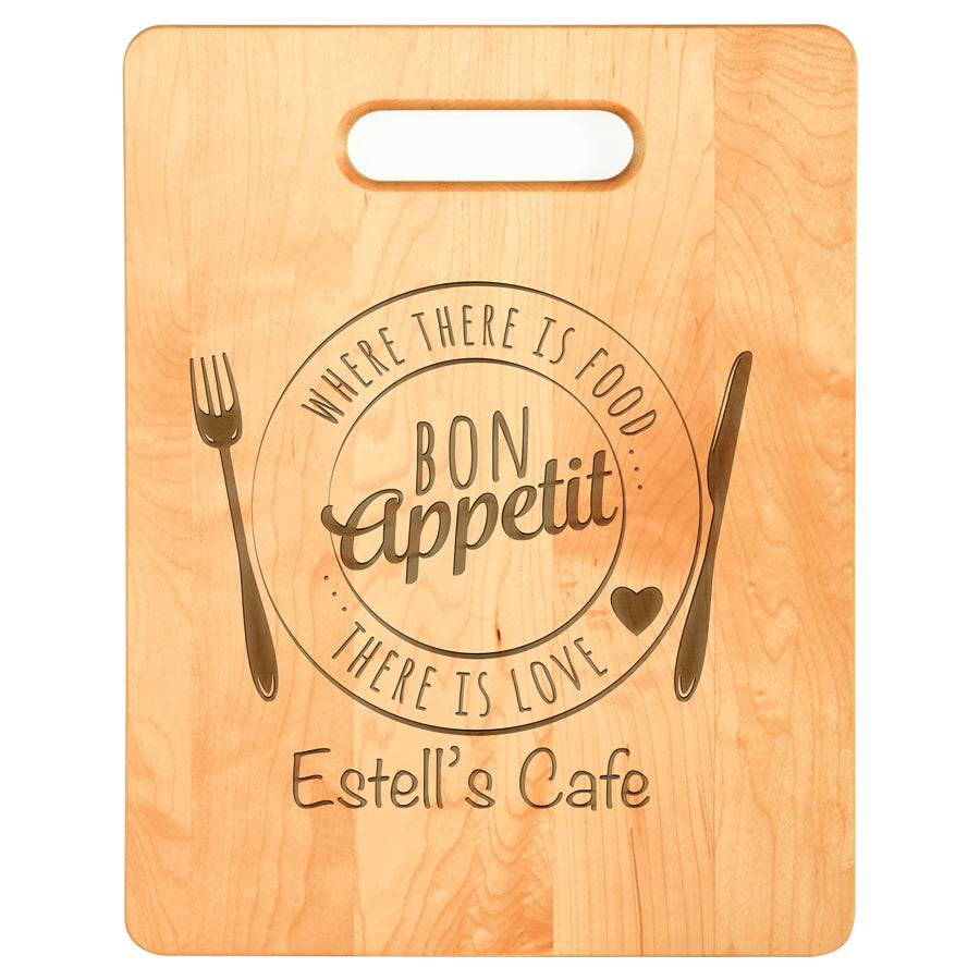 Rectangle Maple Cutting Board – item GFT161