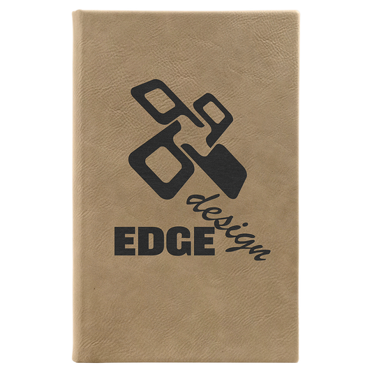 5.25" x 8.25" Light Brown Leatherette Sketch Book – item GFT2211