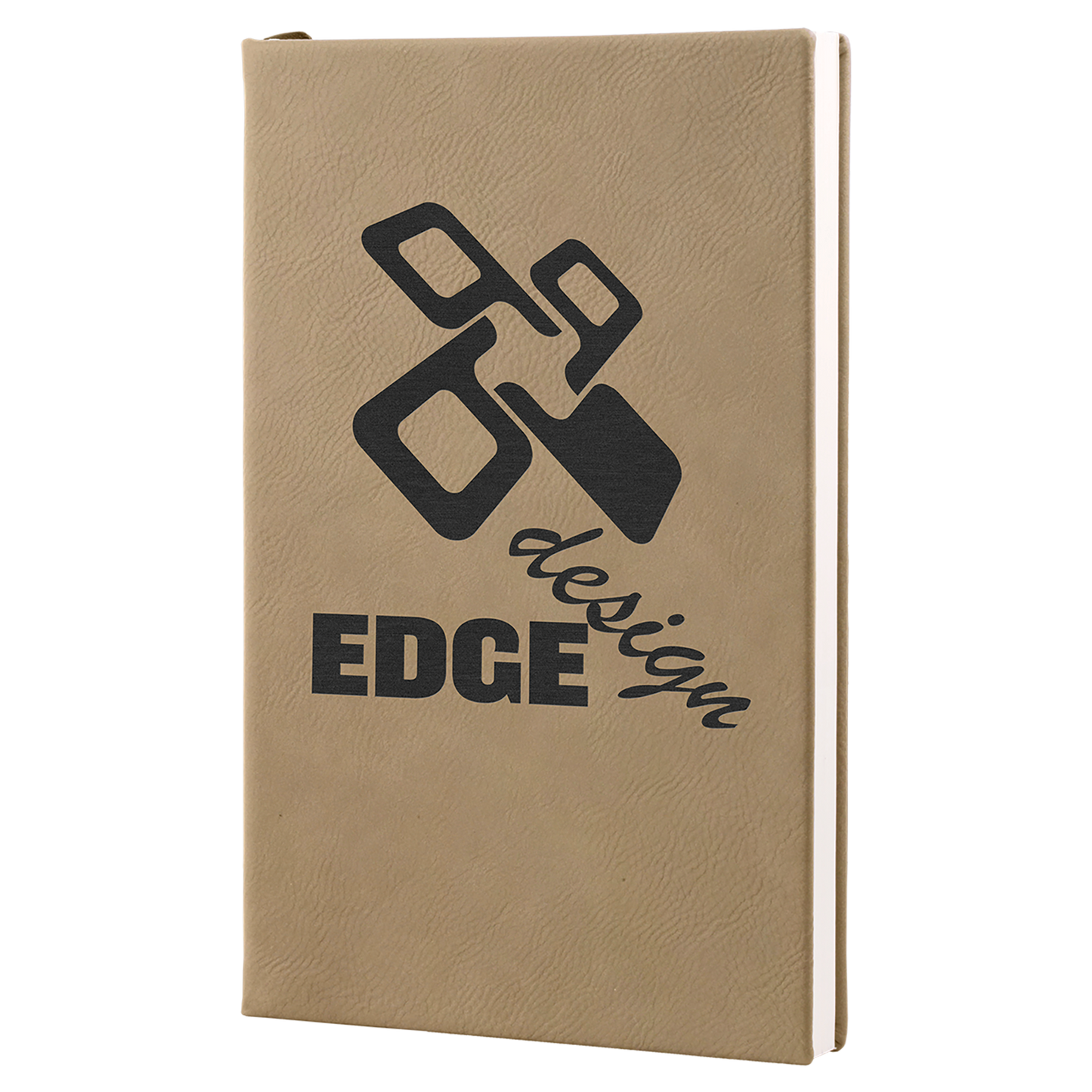 5.25" x 8.25" Light Brown Leatherette Sketch Book – item GFT2211 image 3